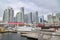 Toronto Harborfront circa fall, 2016: Busy Toronto harborfront a