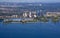 Toronto Humber Bay Park aerial view