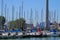 Toronto Marina Sailboats