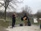 TORONTO, ONTARIO, CANADA - DECEMBER 11, 2020: MUSICIANS PLAY MUSIC AT CHRISTIE PITS PARK DURING COVID-19 PANDEMIC.