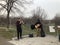 TORONTO, ONTARIO, CANADA - DECEMBER 11, 2020: MUSICIANS PLAY MUSIC AT CHRISTIE PITS PARK DURING COVID-19 PANDEMIC.