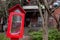 TORONTO, ONTARIO, CANADA - JANUARY 14, 2021: LITTLE FREE LIBRARY OUTSIDE HOMES IN ANNEX NEIGHBOURHOOD.