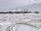 Toronto Police search the ice at Bluffers Park in response to a report of a missing person.