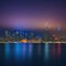 toronto skyline night city water city landscape light
