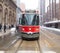 Toronto Streetcar in the Winter