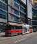 Toronto Streetcar at Yonge Dundas Square