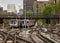 Toronto Subway Cars Parked