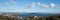 Torquay Devon coast and bay panoramic view England from Paignton