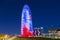 Torre Agbar building, designed by Jean Nouvel. Barcelona, Catalonia