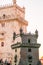 Torre of Belem and Miniature of Belem Tower