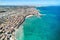 Torre de la Horadada aerial shot, Spain