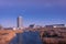 Torre del Agua en el Soto Ranillas de Zaragoza. Water Tower integrated in the nature of the river