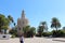 Torre del Oro and Giralda of Seville, Andalusia, Spain