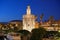 Torre del Oro at Night in Seville