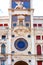 The Torre dellâ€™Orologio facing into Piazza San Marco in Venice, Italy