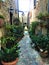 Torre di Palme town in Marche region, Italy. Nature, secret and street to Paradise