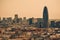 Torre Glories Barcelona Spain Catalunya landmark architecture