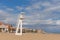 Torre La Mata beach Spainwith lifeguard tower