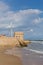 Torre la mata Spain historic 14th century watch tower on the seafront