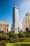 Torre Latinoamericana on Juarez avenue in Zocalo, Mexico City,