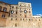 Torre Pisana building of the complex of Palazzo Reale palace also known Palazzo dei Normanni a famous historic palace of Palermo,