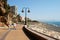 Torremolinos beach and promenade.