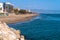 Torremolinos Playa del Bajondillo beach Andalusia Costa del Sol Spain