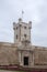 Torren de Tierra Gate in the city of Cadiz, Andalusia