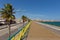 Torrevieja pier Spain also known as Dique de Levante Breakwater