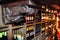 Torrevieja, Spain - July 28, 2015: Wine cellar full of wine bottles. Restaurant in Torrevieja, Spain