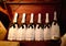 Torrevieja, Spain - July 28, 2015: Wine cellar full of wine bottles. Restaurant in Torrevieja, Spain