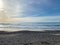 Torrey Pines State Beach before sunset twilight