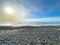 Torrey Pines State Beach before sunset twilight