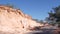 Torrey Pines state park road, natural reserve for ecotourism, erosion.