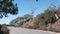 Torrey Pines state park road, natural reserve for ecotourism, erosion.