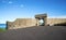 Torry Battery historical landmark with stone walls and scenic arched entry, Aberdeen, Scotland