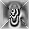 Torsion illusion pattern, optical geometric design