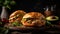 Tortas a must-try dish that will leave you wanting more. food photography Generative AI