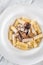 Tortiglioni with porcini mushrooms