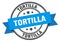 tortilla label