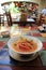Tortilla Soup in restaurant