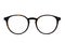 Tortoiseshell retro round eyeglasses frame