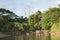 The Tortuguero River in the north east of Costa Rica