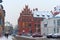 TORUN, POLAND - JANUARY 08, 2016: Back view of the Nicolaus Copernicus University Collegium Maius. Was built in 1907 in the neo-