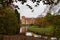 Torup Castle on a bright autumn day