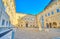 The Toskanatrakt courtyard of old Residence in Salzburg, Austria