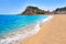 Tossa de Mar beach in Costa Brava of Catalonia