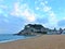 Tossa de Mar, Spain. Sea, medieval fortification, seaside and fairytale
