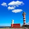 Toston lighthouse in El Cotillo at Fuerteventura