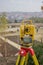 Total Station on construction site